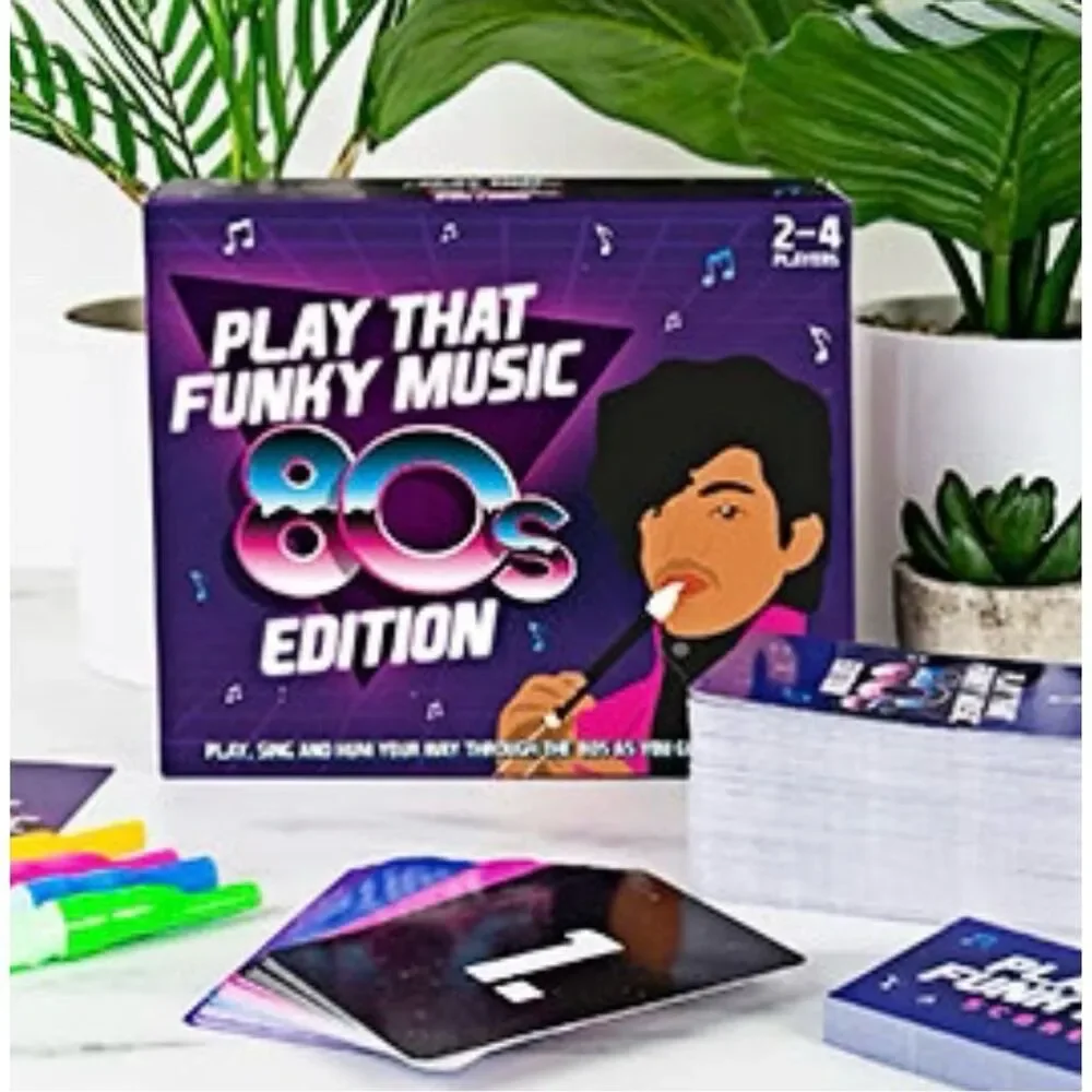 Play That Funky Music Guess The Song Game Fun Friends Family Party Trivia 80s